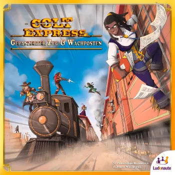 Colt Express - Gepanzerter Zug & Wachposten, expansión de juego de mesa