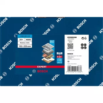 Bosch 2 608 901 214 accesorio de lijado manual almohadilla de lijar grano medio 1 ud.