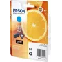 Epson Oranges C13T33424010 cartucho de tinta 1 ud. original cian