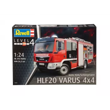 Revell 1/24 Scale MAN/Schlingmann HLF 20 Varus kit de modelo