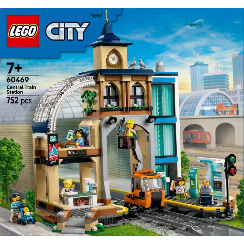 LEGO CITY 60469 Estación de tren central