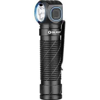 Linterna frontal olight Perun 3 — 3000 lm, alcance 160 m, negra, multifuncional