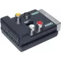 Adaptador de acoplamiento RCA ShiverPeaks 3×RCA a conector Hosiden de 4 pines