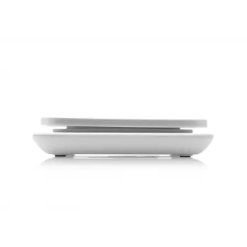 Báscula de cocina electrónica ETA POPI blanca — máx. 5 kg, precisión 1 g, pantalla LCD, pilas AAA