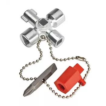 Llave para armarios eléctricos Knipex 00 11 02