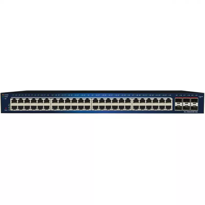 Switch Ethernet ALLNET ALL-SG8454M-10G – gestionado 48+6 puertos Gigabit con uplinks 10G