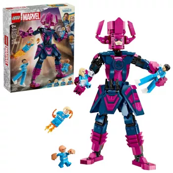 LEGO set de construcción Marvel Super Heroes 76316 — Fantastic Four: set de minifiguras Galactus, 427 piezas, 4 minifiguras, edad 9+