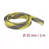Funda protectora para cables DeLOCK 20747 negro amarillo
