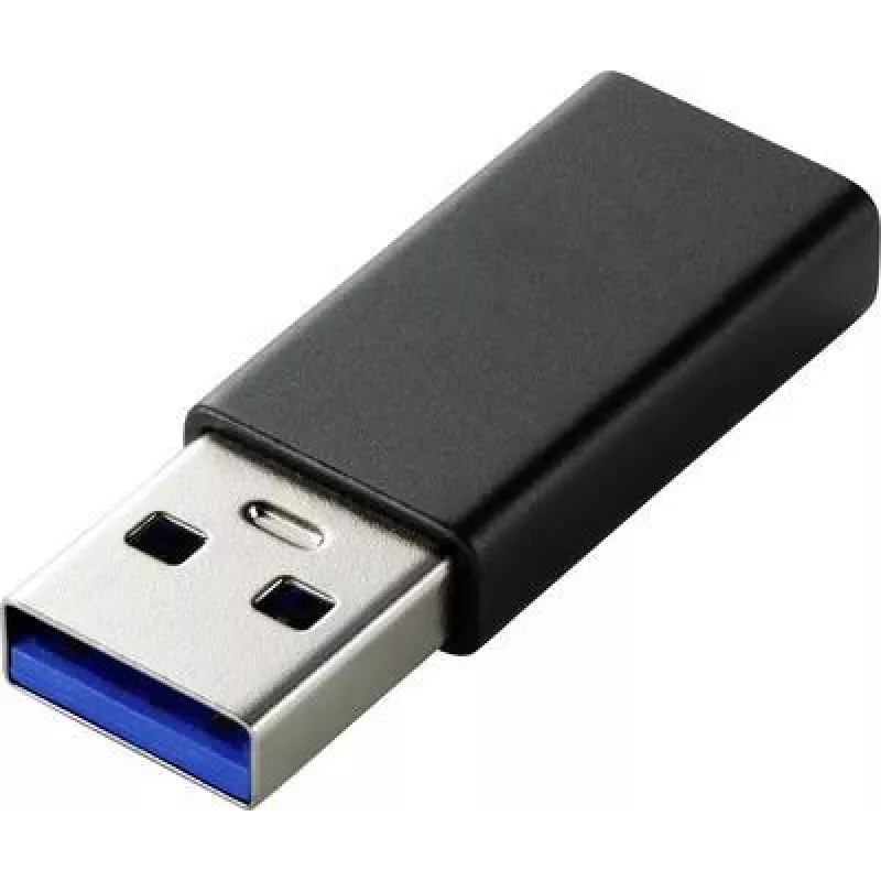 Renkforce RF-4472306 Adaptador de cable/interfaz de género USB Type-A a USB Type-C negro (RF-4472306)