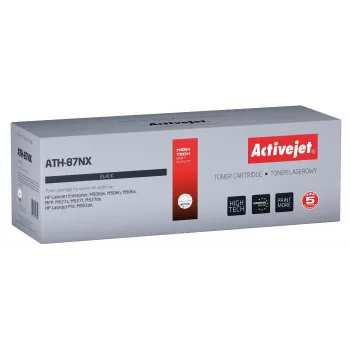 Activejet ATH-87NX Tóner (Recambio para HP 87X CF287X; Supreme; 18000 páginas; negro)