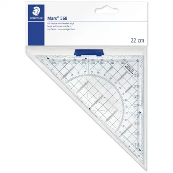 Regla Staedtler Mars 568 Transparente