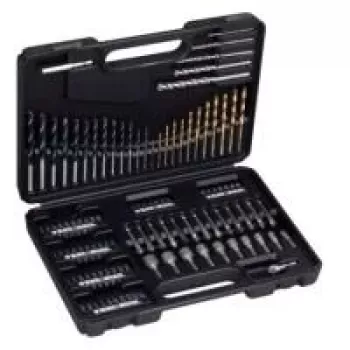 Black & Decker A7200-XJ Titanium - set de puntas para destornillador y brocas - 109 piezas