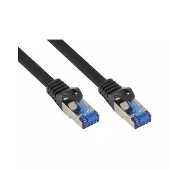 Good Connections cable de red Cat.6A SmartFLEX HF negro 0,25m