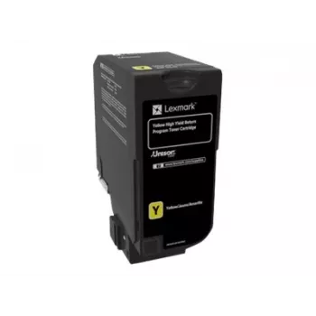 Lexmark - Alto rendimiento - Amarillo - Original - Cartucho de tóner LCCP, LRP - para Lexmark CX725de, CX725dhe, CX725dthe (84C2HY0)