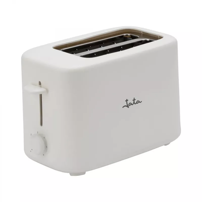 Jata JETT1048 tostadora, 2 ranuras, 750 W, 6 niveles de tostado, blanca