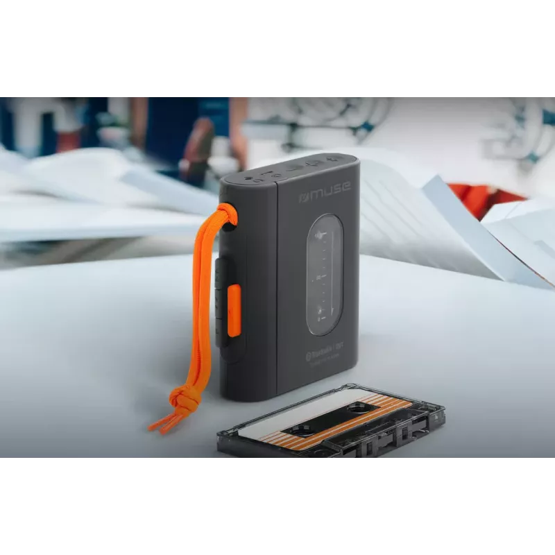Muse | Reproductor de casete portátil | M-132 WM | Bluetooth | Conexión USB