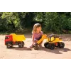 Excavadora Lena 63 cm individual en caja de cartón marrón