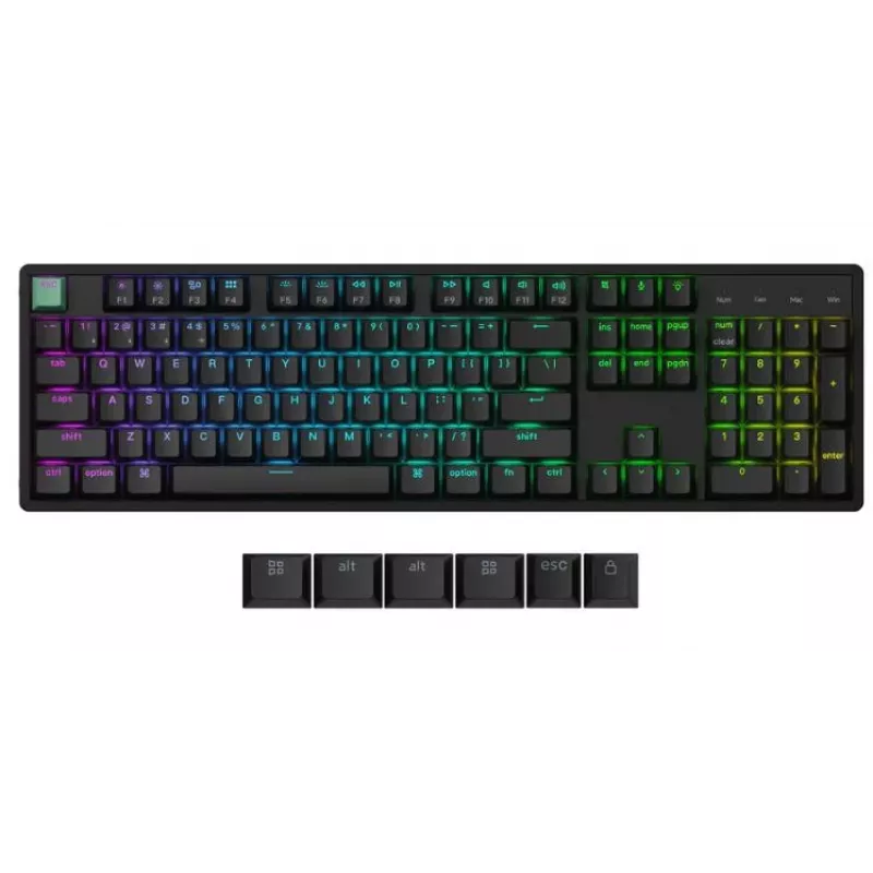 Teclado inalámbrico K10 HE/negro K10H-J1 Keychron