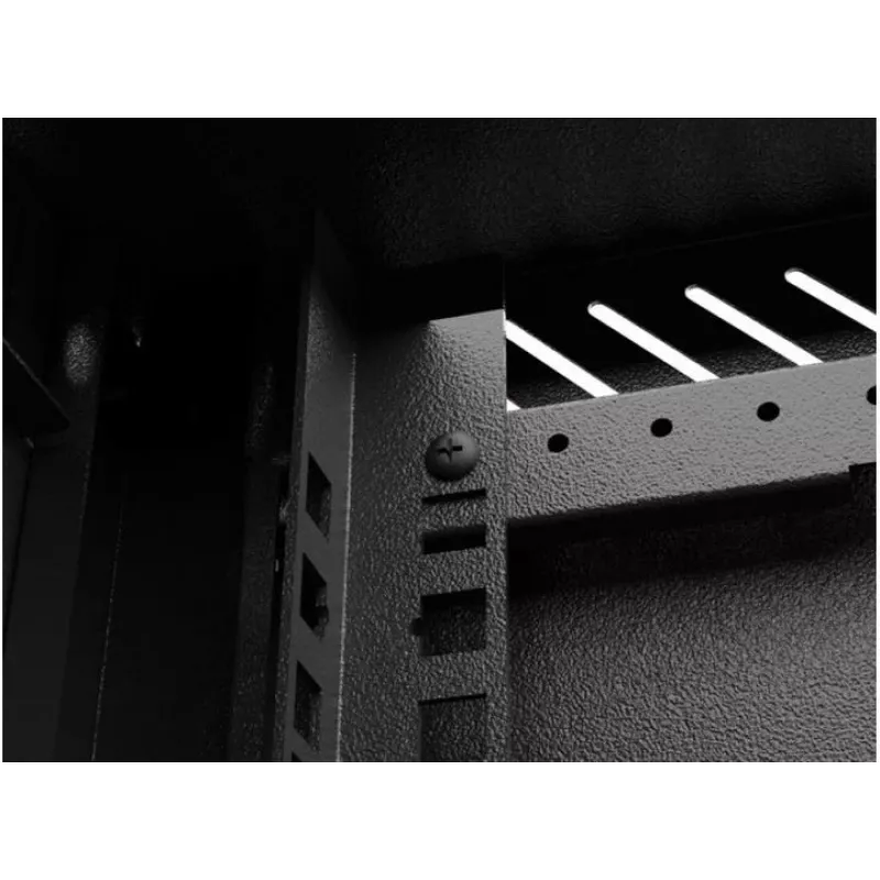 Lanberg WF11-3309-10B armario rack 9U rack de montaje en pared negro