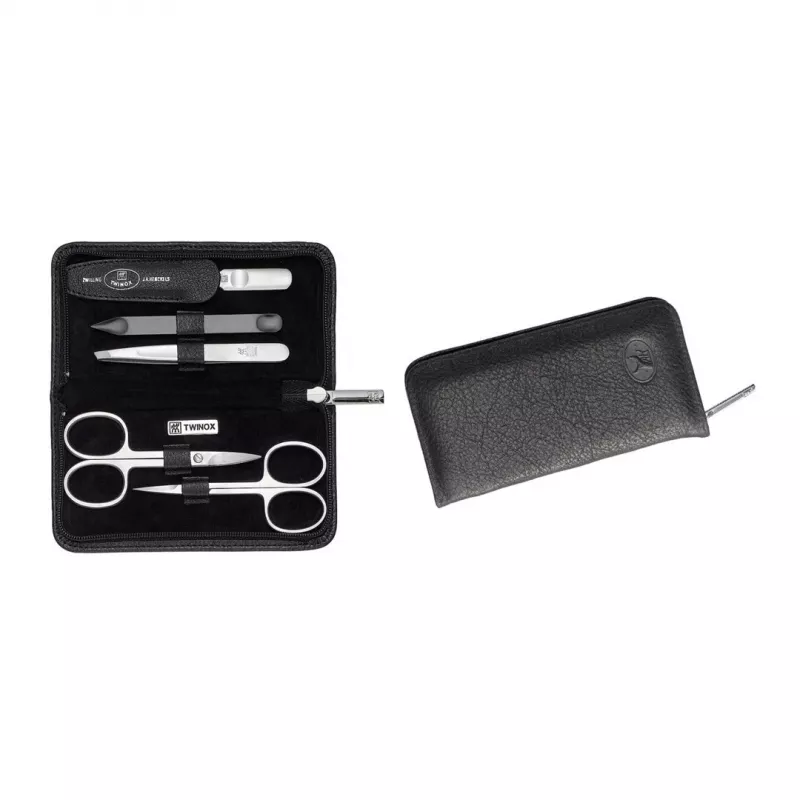 ZWILLING 98681-004-0 Set de manicura/pedicura acero inoxidable negro