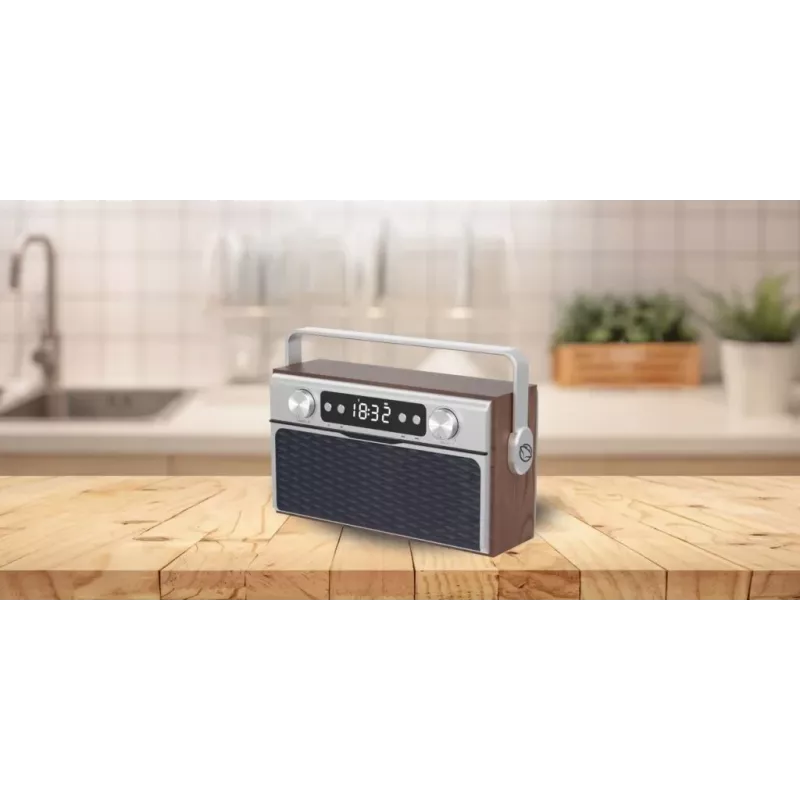 Radio portátil MANTA RDI917PRO con Bluetooth y reproducción USB