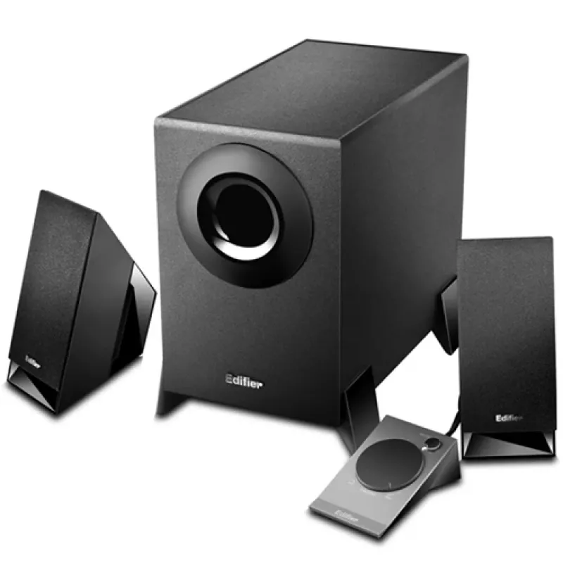 Edifier | M1360 | 8,5W RMS (2Wx2+4,5W) W | Negro | 85 dB | 8.5 W | Sistema de sonido 2.1