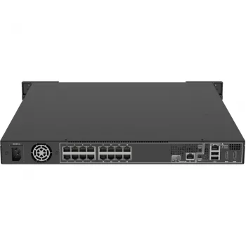 Grabador de vídeo en red AXIS S2216 Mk II 1U Negro — 16 canales, hasta 7680×4320, HDD de 4 TB (máx. 16 TB), SSD de 256 GB, RAID 0/1/10, FIPS 140-2 L2