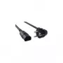 Cable de alimentación Bachmann 354.127 negro 2 m conector hembra C13