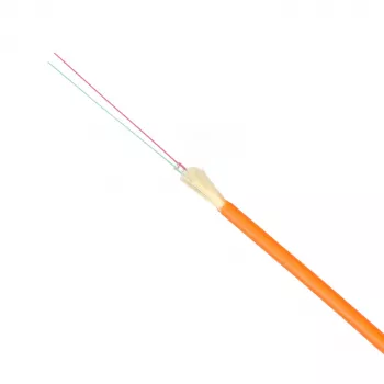 Cable de fibra óptica Fiberhome microcable 2,5 mm, 2 hilos (2FO), G.657A1, bobina de 2 km
