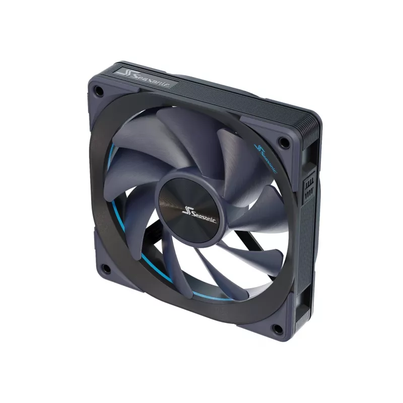 Kit de 1 ventilador Seasonic MagFlow para caja de ordenador 12 cm negro 1 unidad