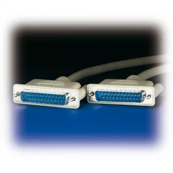 ROLINE Cable Serie - DB-25 (M) a DB-25 (M)