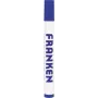Rotulador recargable Franken Z1902 03, tinta azul, 2–6 mm de grosor de trazo, pack de 10