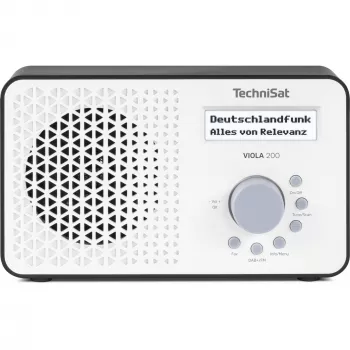 Receptor de TV TECHNISAT VIOLA 200 blanco/negro HD DVB-S2