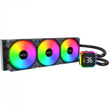 DISIPADOR CPU MULTISOCKET NEGRO/HYPERFLOW DIGITAL 360 MONTECH