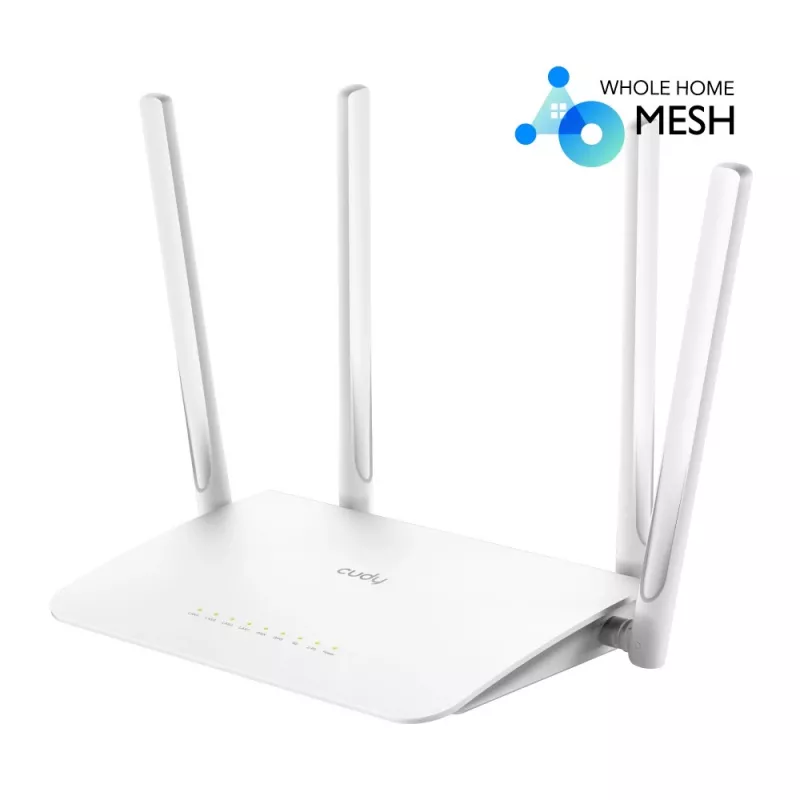 Router WiFi Cudy WR1300 Gigabit Ethernet doble banda (2,4 GHz / 5 GHz) blanco