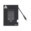 Apricorn SSD externo 2,5 1TB Aegis Padlock Fortress USB 3.0 256-bit AES-XTS, FIPS 140-2 Lvl2, 4user (A25-3PL256-S1000F)