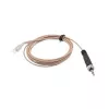 Micrófono Sennheiser HSP 4-ew-3 condensador cardioide con cable 3,5 mm beige, cable de 1,6 m, 40–20000 Hz