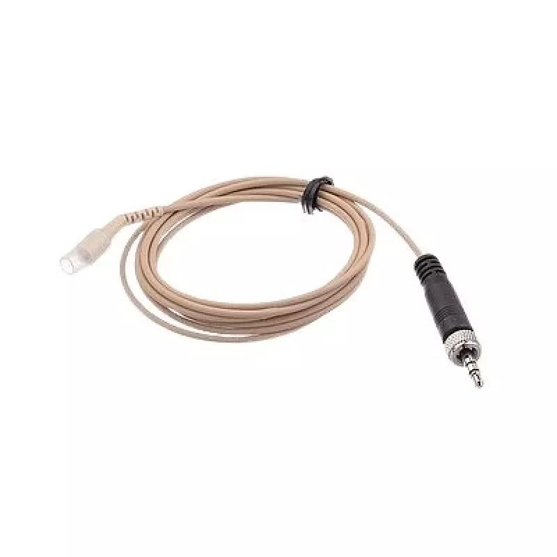 Micrófono Sennheiser HSP 4-ew-3 condensador cardioide con cable 3,5 mm beige, cable de 1,6 m, 40–20000 Hz