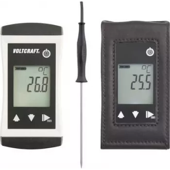 VOLTCRAFT PTM-120 + TG-400 Medidor de temperatura -70 - 250 °C tipo de sensor Pt1000 IP65