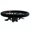 Asetek SimSports aro de volante, rebajado, 340 mm - negro, cuero aterciopelado