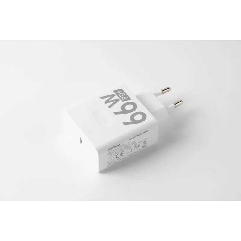 Cargador UleFone 66W — fuente de alimentación USB rápida para dispositivos portátiles, modelo UF-CHAR-66WR