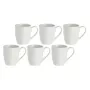 Set de 6 tazas LA PORCELLANA BIANCA U10077009U00-Z 110 ml porcelana