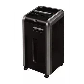 Destructora de documentos Fellowes 225Mi trituración microcorte 24 cm negra