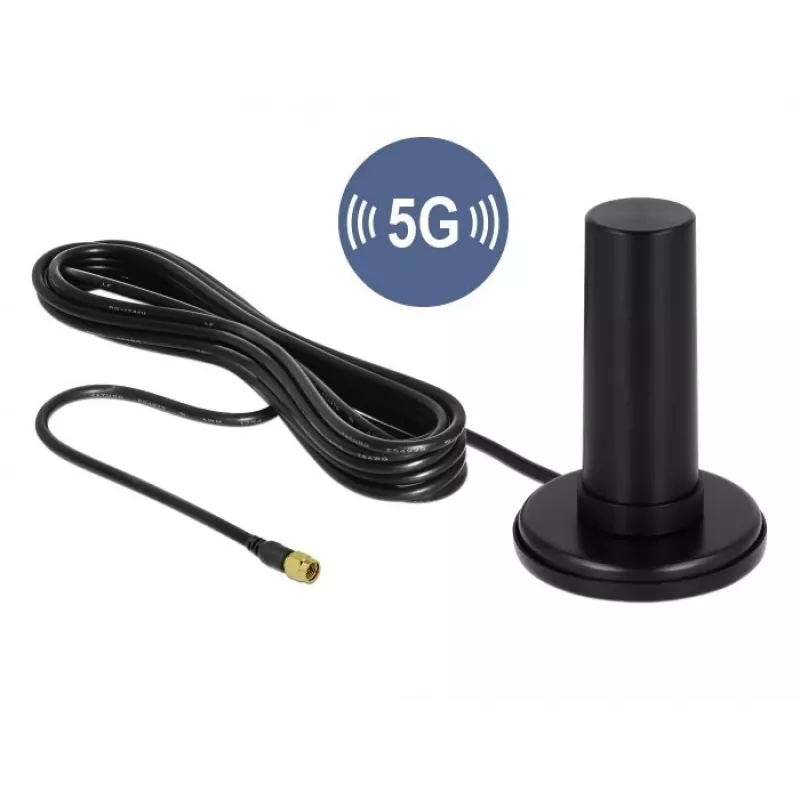 DeLOCK 12590 Antena de red antena omnidireccional SMA 3 dBi