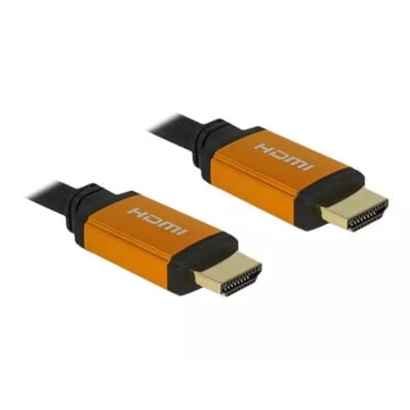 Cable HDMI DeLOCK 85728 1,5 m Type-A negro oro