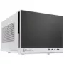 SilverStone SUGO SG13 - Sobremesa - Mini-DTX - sin fuente de alimentación (AT / PS/2) - negro, blanco - USB/audio (SST-SG13WB-Q)