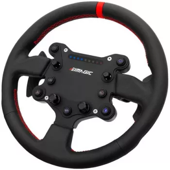 Volante de cuero Simagic GTS GAJO-717 320 mm de diámetro
