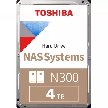 HDD Toshiba N300 4 TB 3,5 pulgadas Serial ATA III