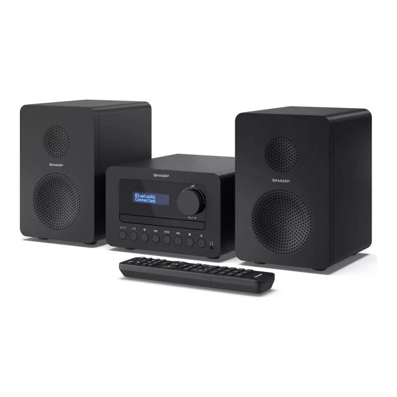 Microcadena Hi-Fi Sharp TOKYO FM | XL-B514(BK) | AUX in | Bluetooth | Reproductor de CD | Radio FM
