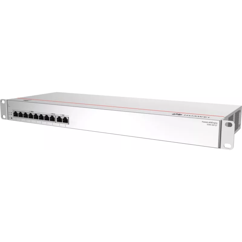 Huawei eKitEngine S380-S8T2T - Switch - gestionado - 8 x 10/100/1000 - montaje en rack (98012179)